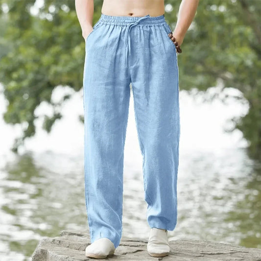 Linen and Cotton Jogger Pants – Lightweight and Breathable