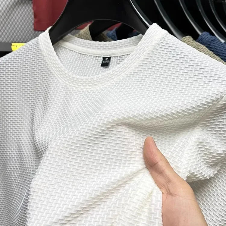 Bamboo Ice-Silk Tee – Lightweight Cooling Comfort for Summer