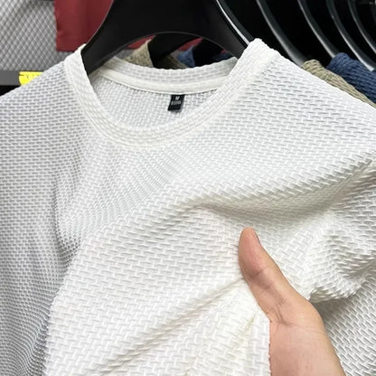 Bamboo Ice-Silk Tee – Lightweight Cooling Comfort for Summer