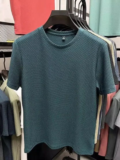 Bamboo Ice-Silk Tee – Lightweight Cooling Comfort for Summer