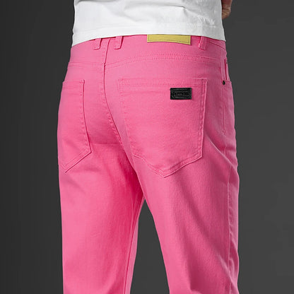 Classic Slim-Fit Jeans – Stretch Cotton
