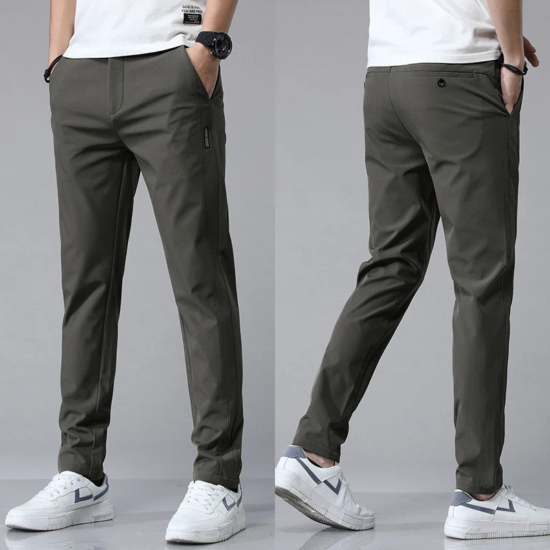 Ultra-Light Stretch Trousers – All-Day Comfort, Sharp Fit