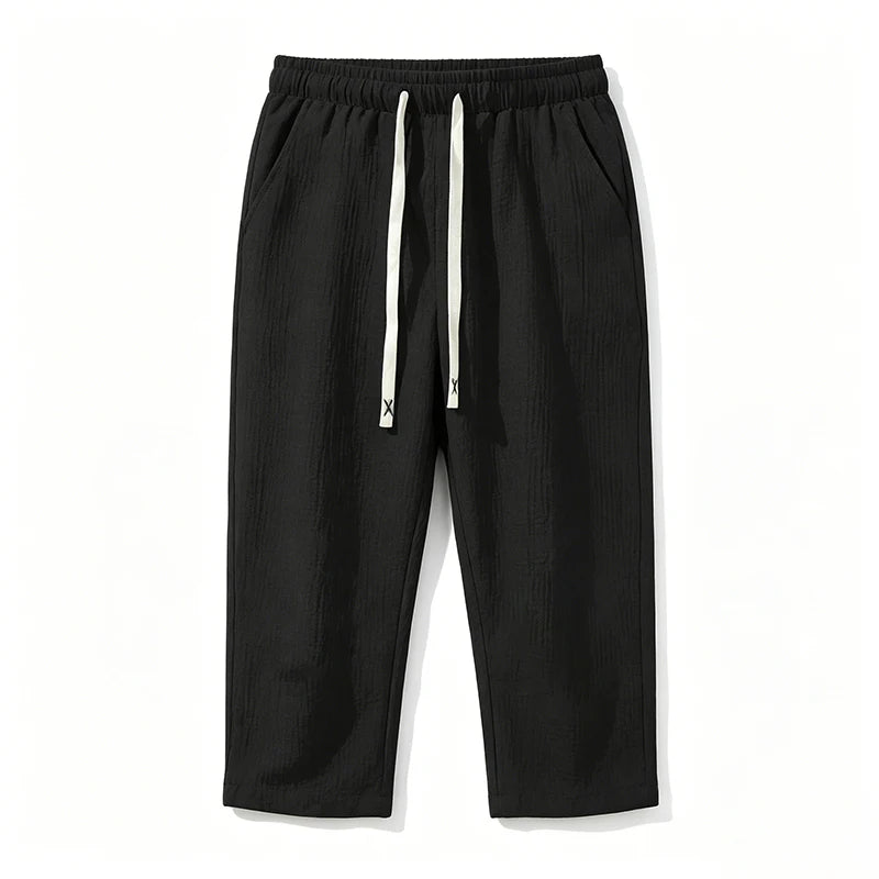Men's Linen Capri Pants – Lightweight and Cool for Summer