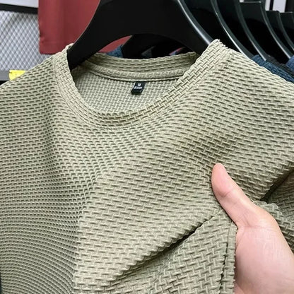 Bamboo Ice-Silk Tee – Lightweight Cooling Comfort for Summer