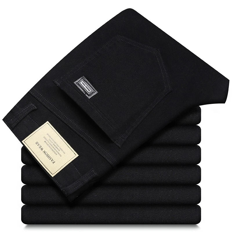 Classic Slim-Fit Jeans – Stretch Cotton