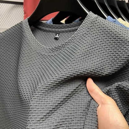 Bamboo Ice-Silk Tee – Lightweight Cooling Comfort for Summer