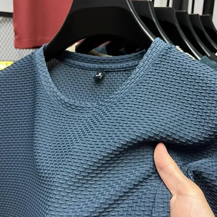 Bamboo Ice-Silk Tee – Lightweight Cooling Comfort for Summer