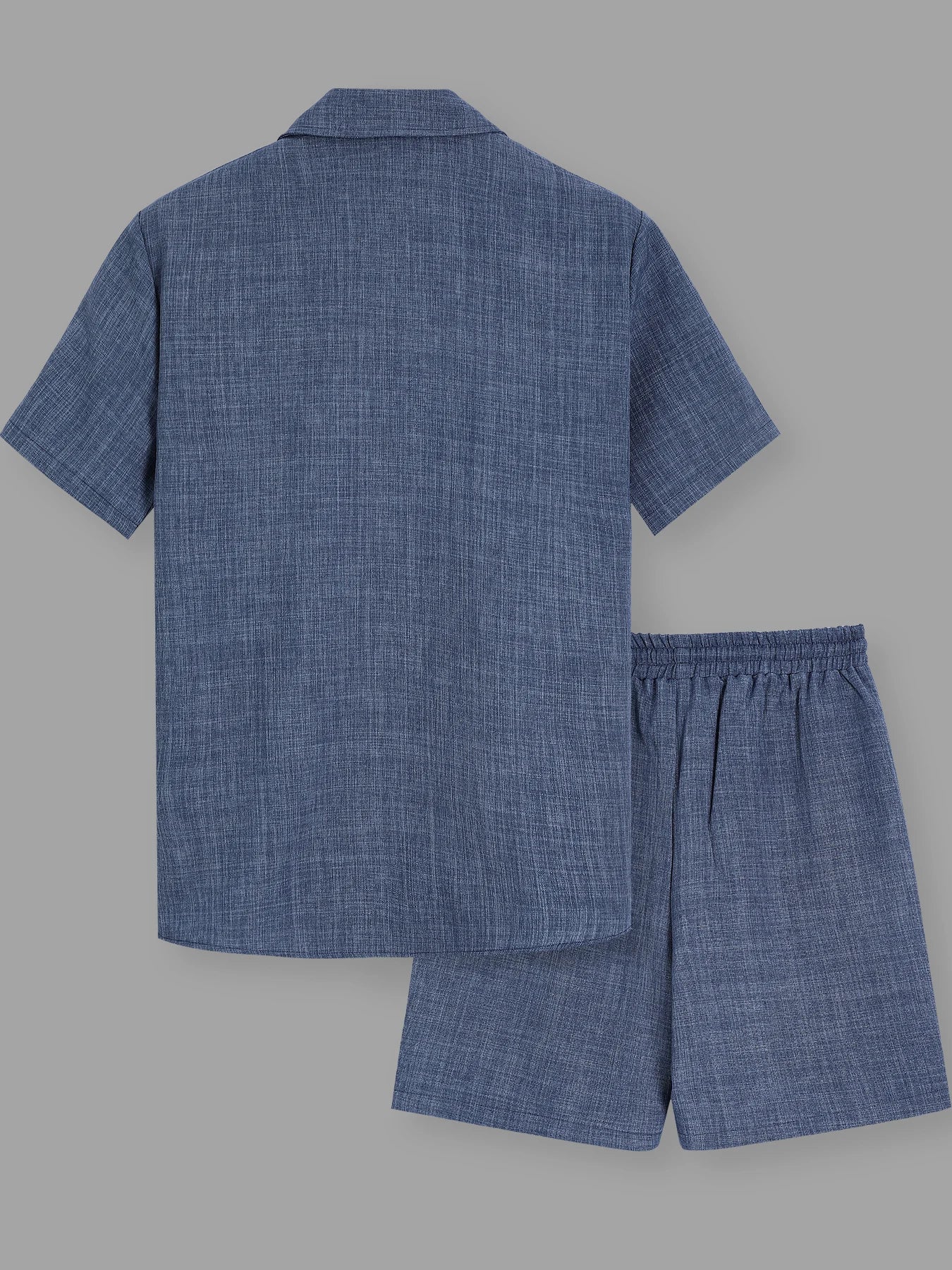 Linen and Cotton Summer Set – Shirt + Shorts