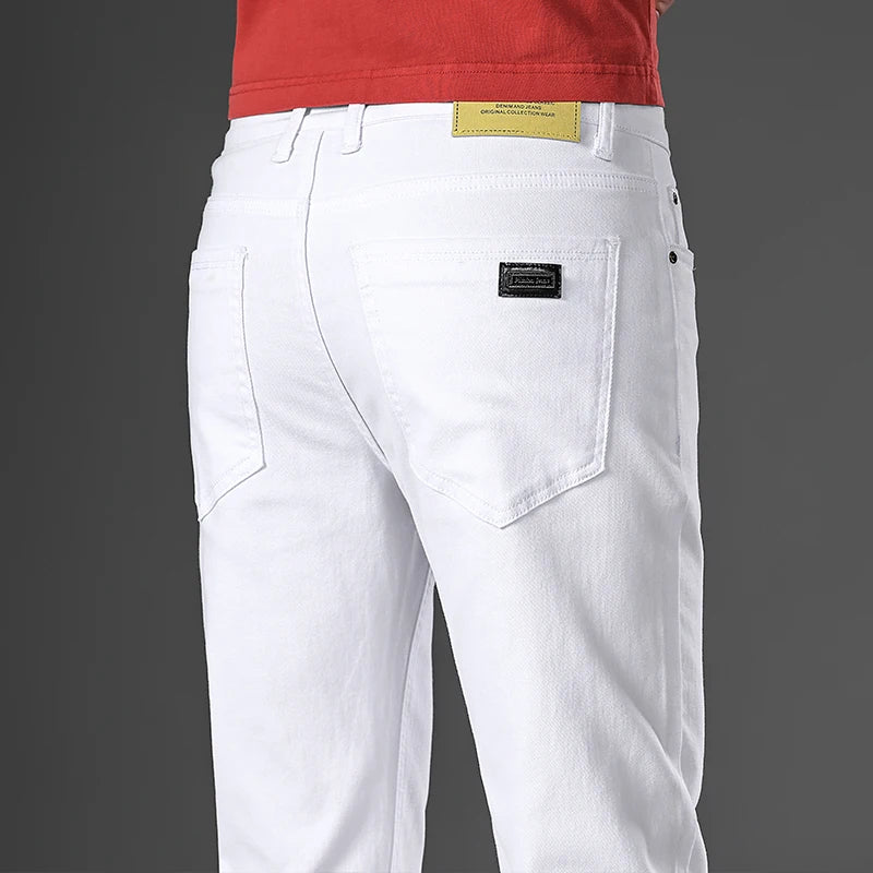 Classic Slim-Fit Jeans – Stretch Cotton