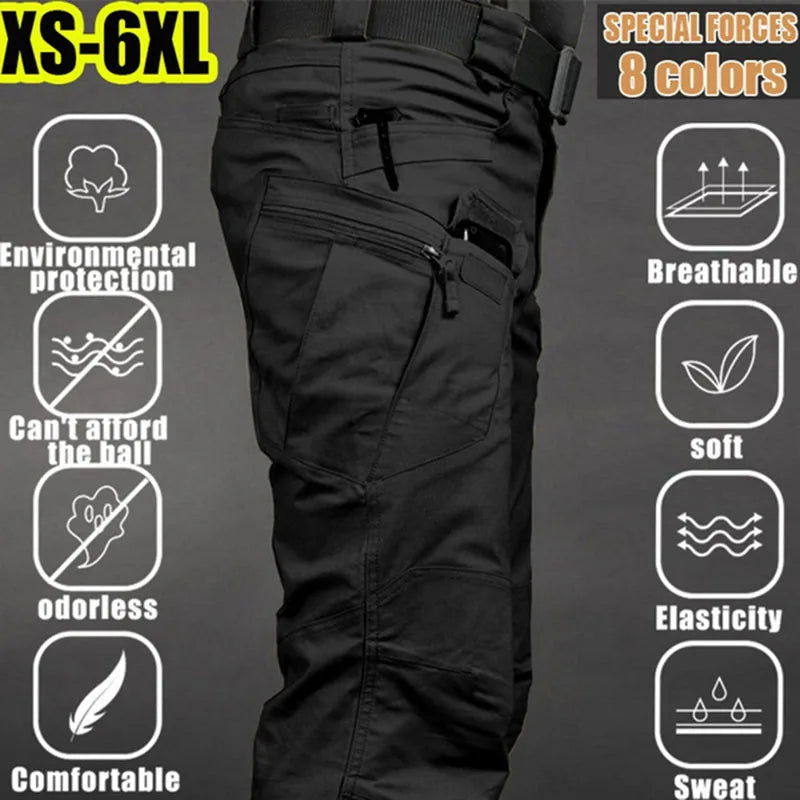 Plus-Size Tactical Cargo Pants – Durable and Functional