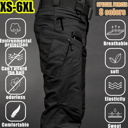 Plus-Size Tactical Cargo Pants – Durable and Functional