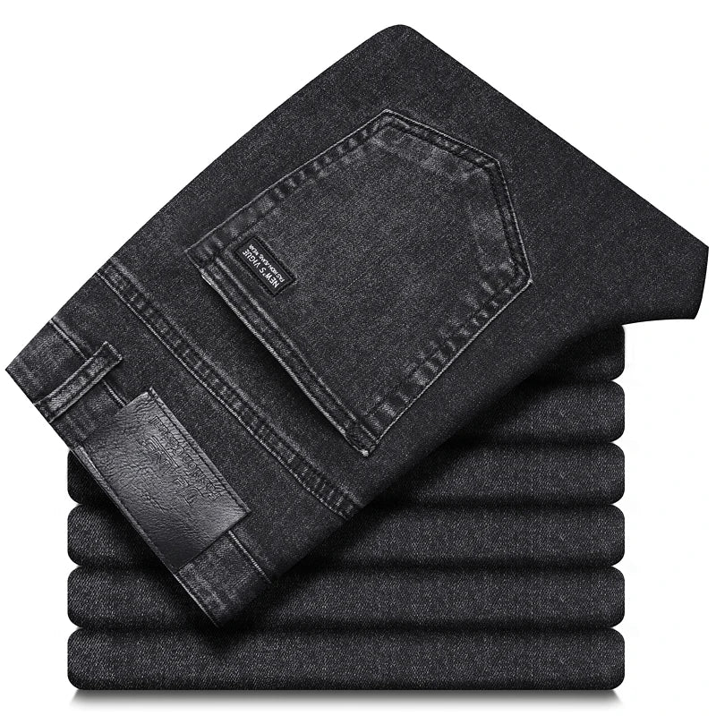 Classic Slim-Fit Jeans – Stretch Cotton