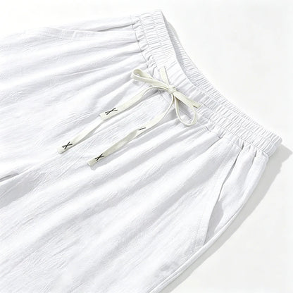 Men's Linen Capri Pants – Lightweight and Cool for Summer